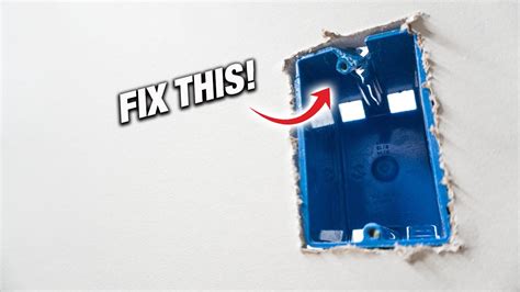 how to repair a broken electrical ceiling box|removing electrical box from ceiling.